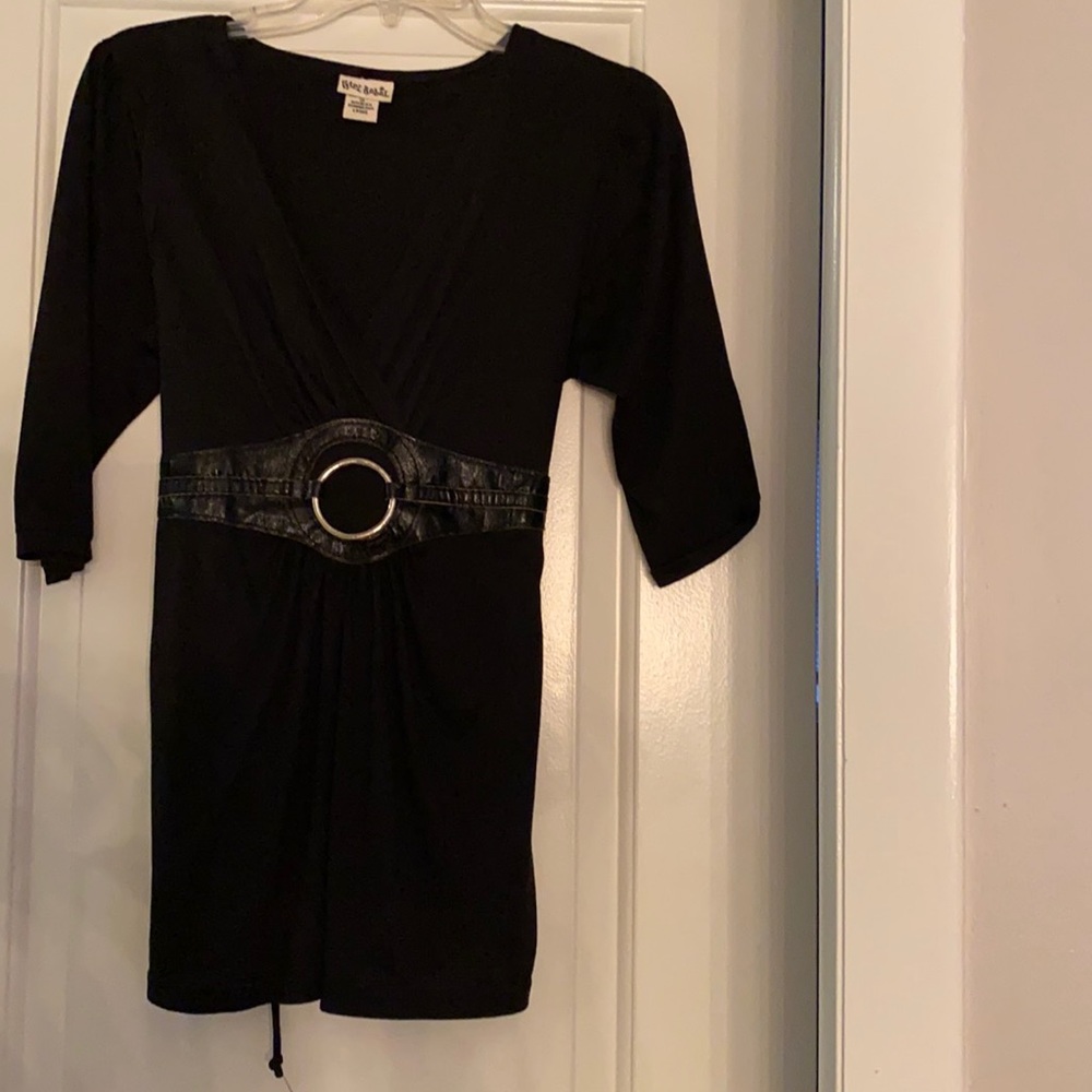 Black 3/4 blouse